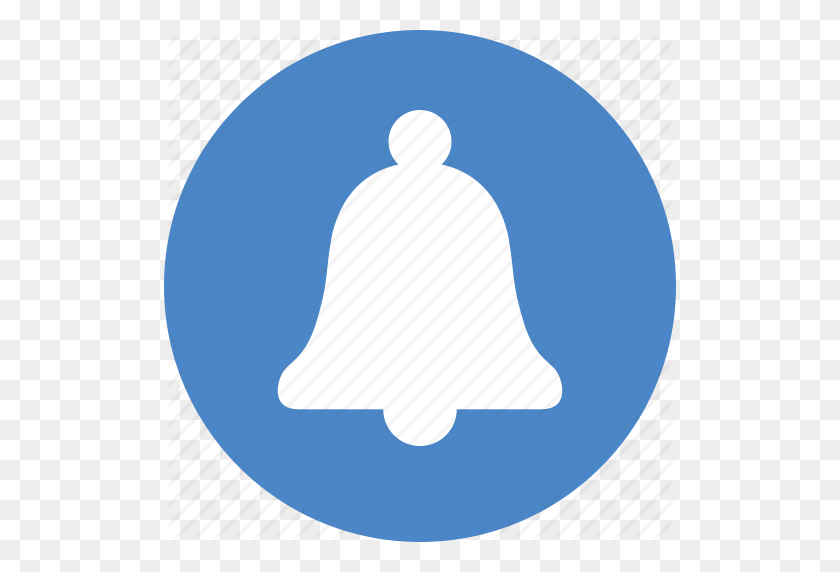 512x512 Alarm, Alert, Attention, Bell, Blue, Circle, Notification Icon - Notification Icon PNG