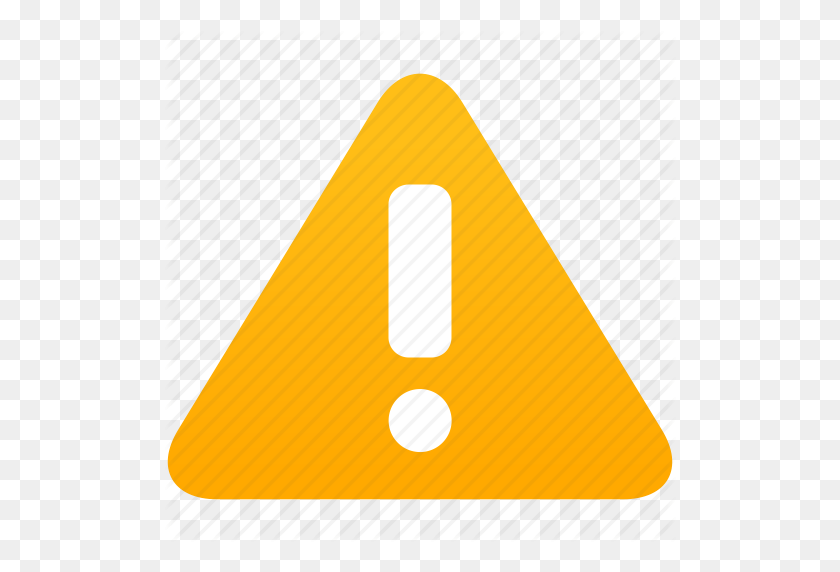 512x512 Alarm, Alert, Attention, Beware, Caution, Danger, Warning Icon - Warning Icon PNG