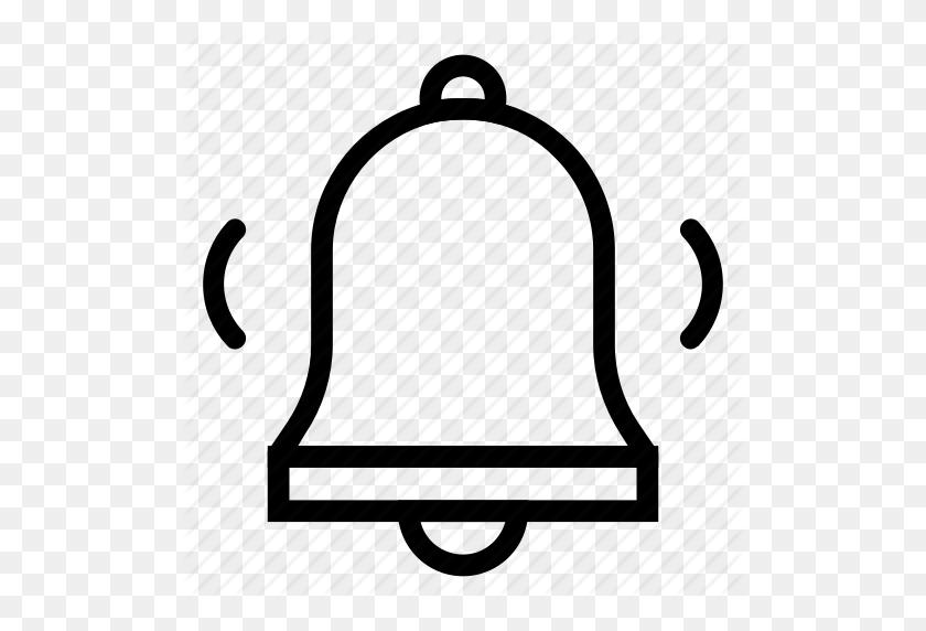 512x512 Alarm, Alert, Bell, Notification, Reminder, Ring, Time Icon - Notification Bell PNG