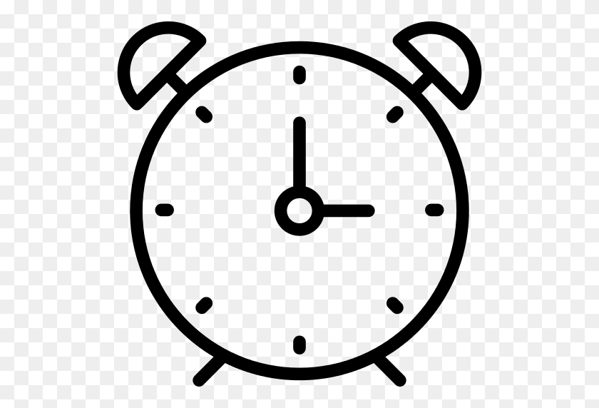 512x512 Icono De Reloj De Alarma Png - Reloj De Alarma Png