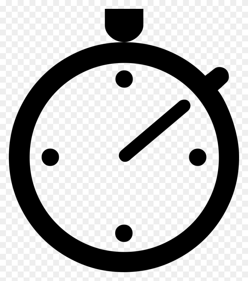 856x980 Alarm Clock Png Icon Free Download - Alarm Clock Clipart Black And White