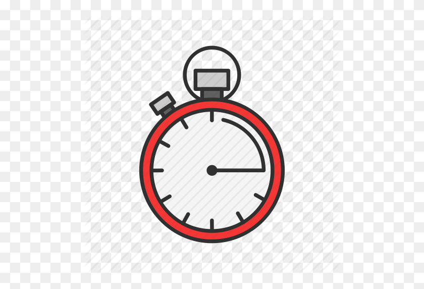 512x512 Reloj Despertador, Cronómetro, Temporizador, Icono De Reloj - Cronómetro Clipart
