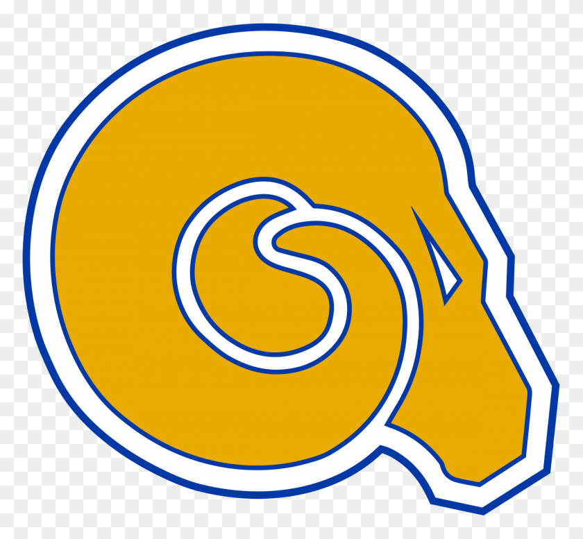 1200x1104 Albany State Golden Rams - Rams Logo PNG