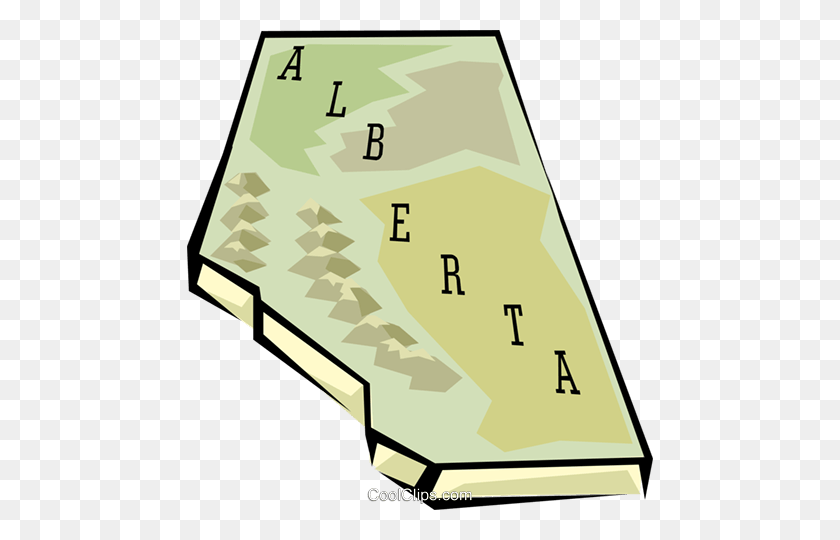 466x480 Alberta Clipart - Geography Clipart