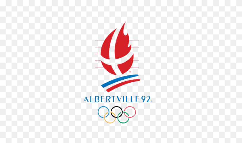 800x450 Albertville Winter Olympics Logo Pixels Jeux - Olympic Logo PNG