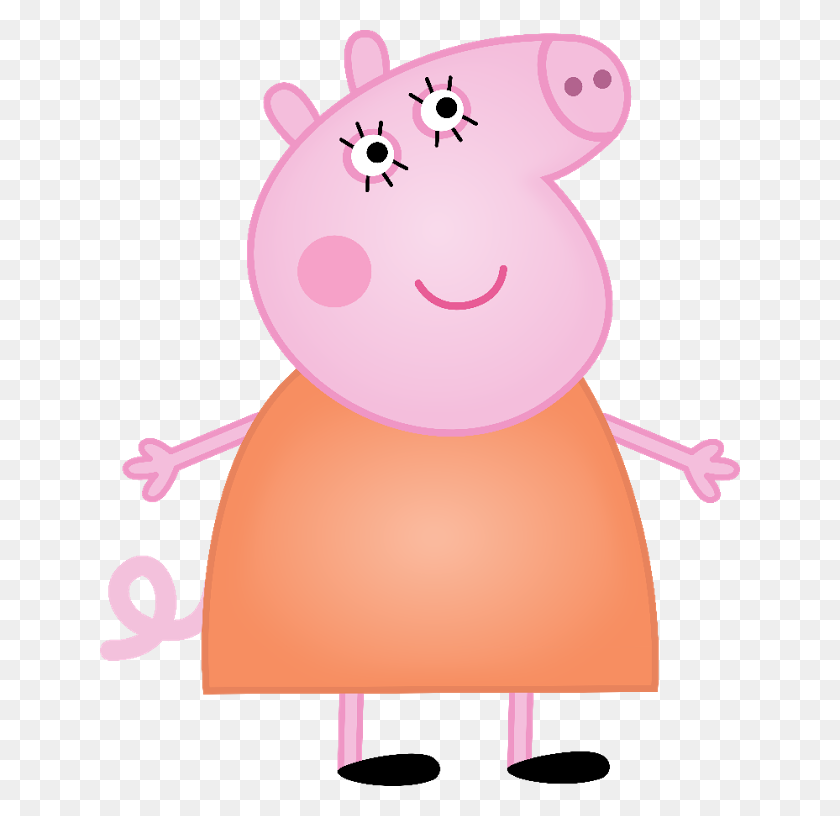 640x756 Album Archive Aaliyah Party Peppa Pig, Pig Party - Moana Pig Clipart