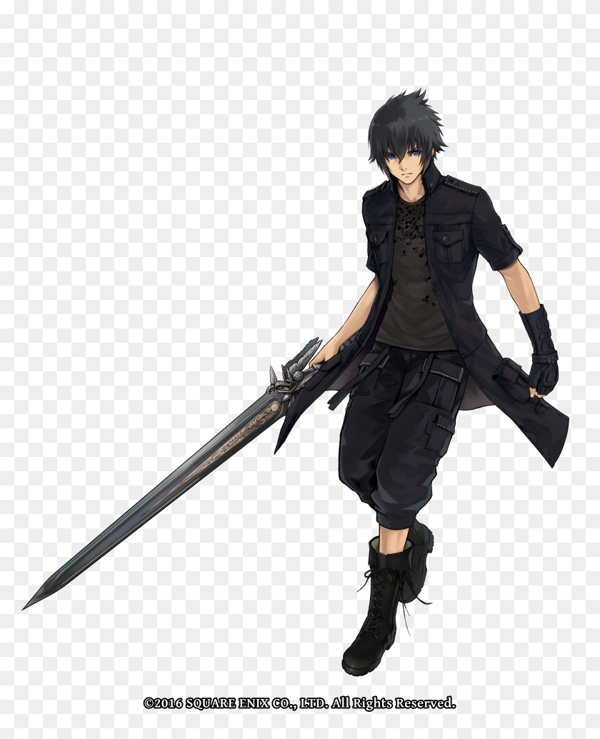 2800x3500 Alchemist Code Collaborates With Final Fantasy Xv Kongbakpao - Noctis PNG