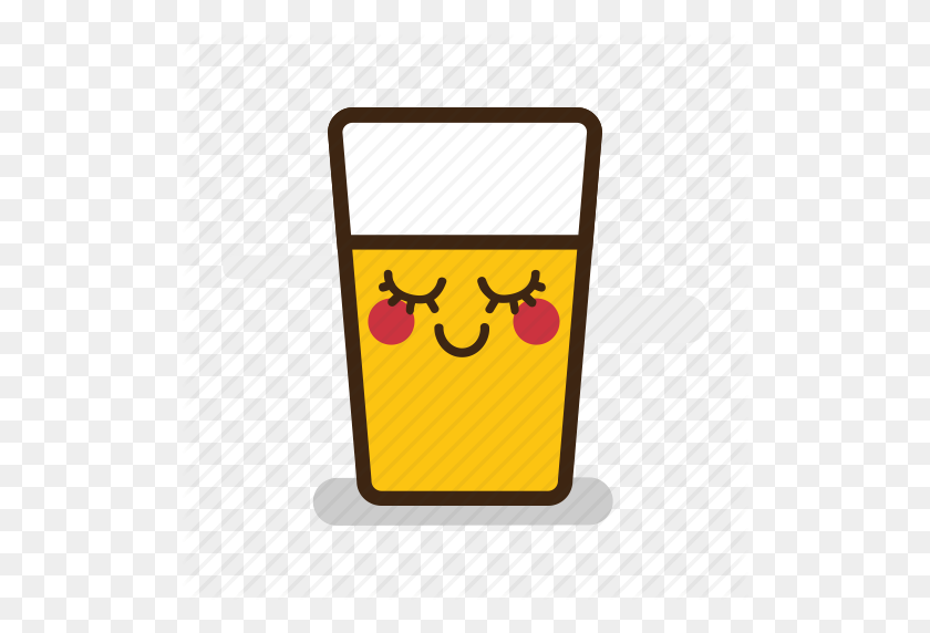 512x512 Алкоголь, Пиво, Милый, Смайлик, Смайлик, Выражение, Пена, Стекло - Пиво Emoji Png