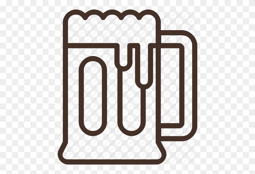 460x512 Alcohol, Beer, Drink, Glass, Mug Icon - Beer Mug Clip Art