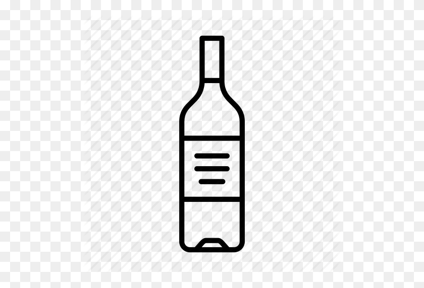 512x512 Alcohol, Beverage, Bottle, Port, Port Wine, Rum, Wine Icon - Rum Bottle Clipart