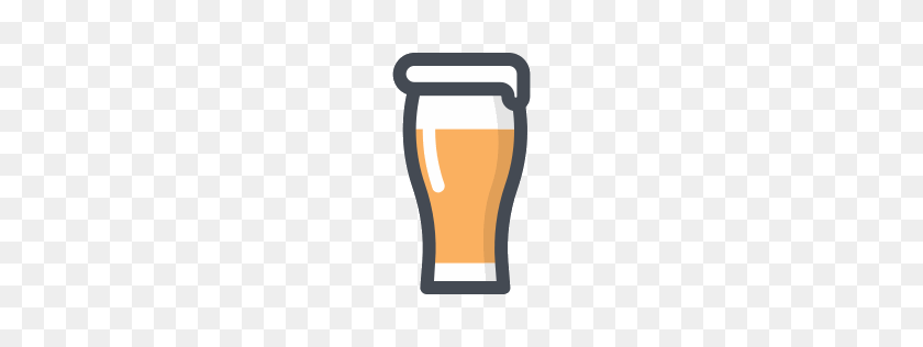 256x256 Alcoholic Cocktail Icon - Pina Colada PNG