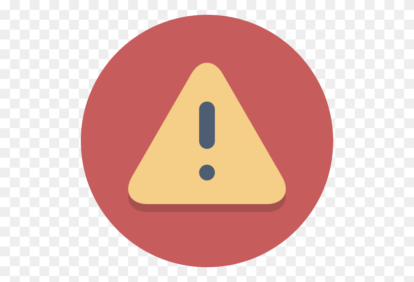 512x512 Alert, Attention, Caution, Danger, Error, Exclamation, Warning Icon - Exclamation PNG