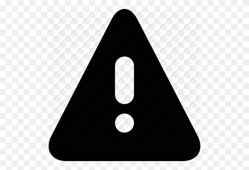 512x512 Alert, Attention, Caution, Danger, Error, Sign, Warning Icon - Warning Sign PNG