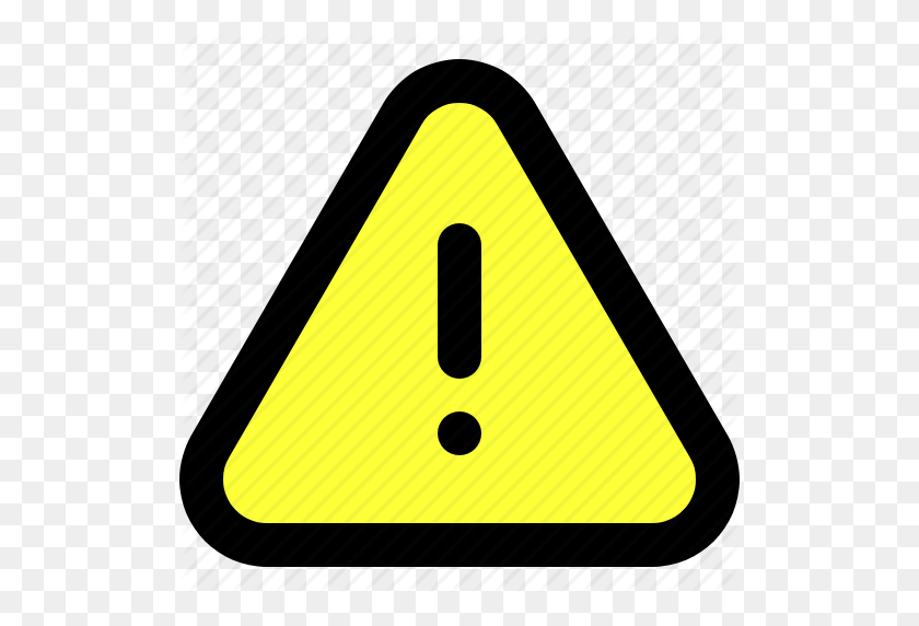 512x512 Alert, Caution, Notification, Spam, User Interface, Warning, Web Icon - Caution Clip Art