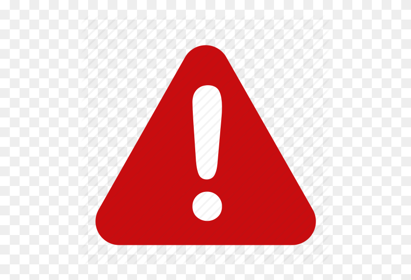 512x512 Alert, Warning Icon - Alert Icon PNG