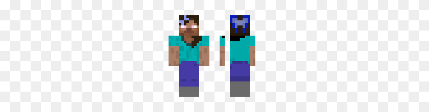 180x160 Alex In Steve Clothes Miners Need Cool Shoes Skin Editor - Steve PNG