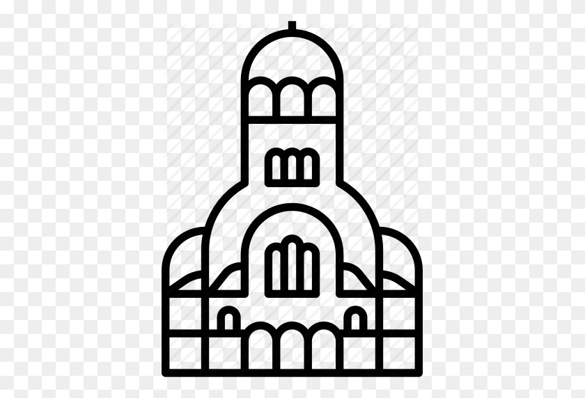 375x512 Alexander Nevsky, Bulgaria, Catedral, Iglesia, Punto De Referencia, Ortodoxo - Clipart Ortodoxo