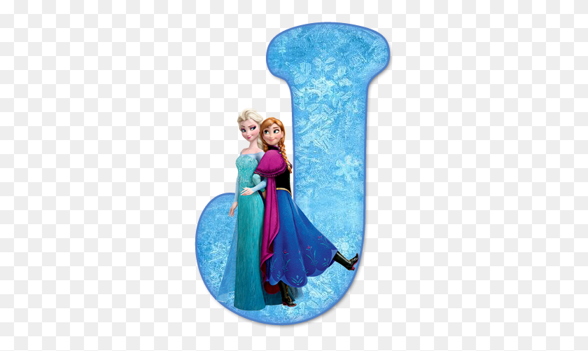 286x441 Alfabeto De Ana, Elsa Y Olaf De Frozen Alphabet! - Elsa Frozen Clipart