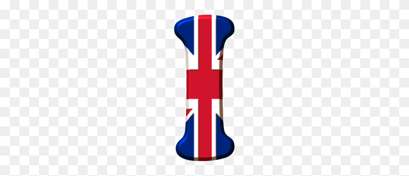 125x302 Alfabeto De La Bandera De Inglaterra Alphabet, Union - Patriotic Bunting Clipart