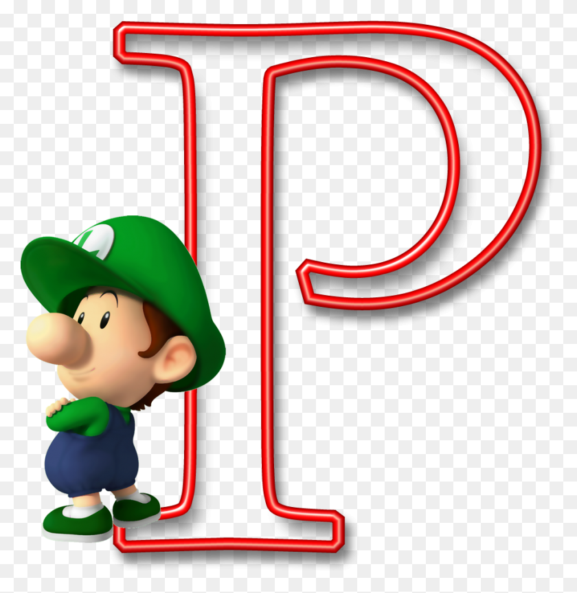 911x937 Alfabeto Mario Bros P Amazing Alphabets Letras - Mario Brothers Clipart