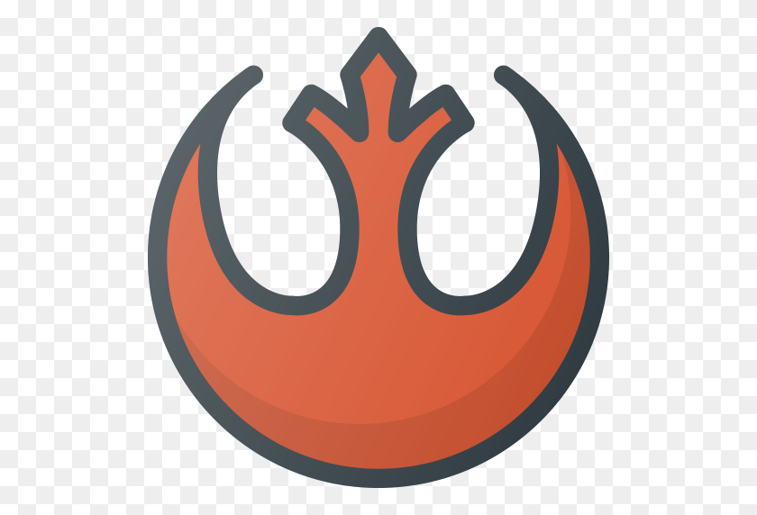 512x512 Alianza, Logotipo, Rebelde, Sigilo, Estrella, Icono De Guerras - Logotipo De Star Wars Png