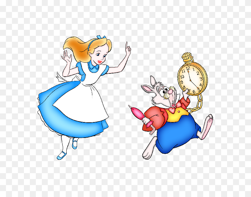 600x600 Alice In Wonderland - Alice In Wonderland Clipart