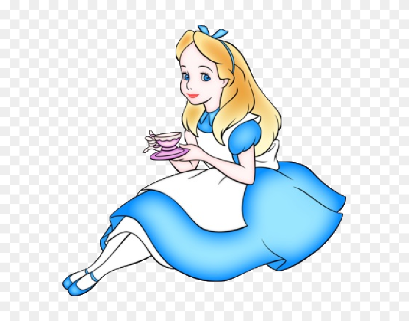 600x600 Alice In Wonderland Disney Clip Art Images Are Free To Copy - Alice Clipart