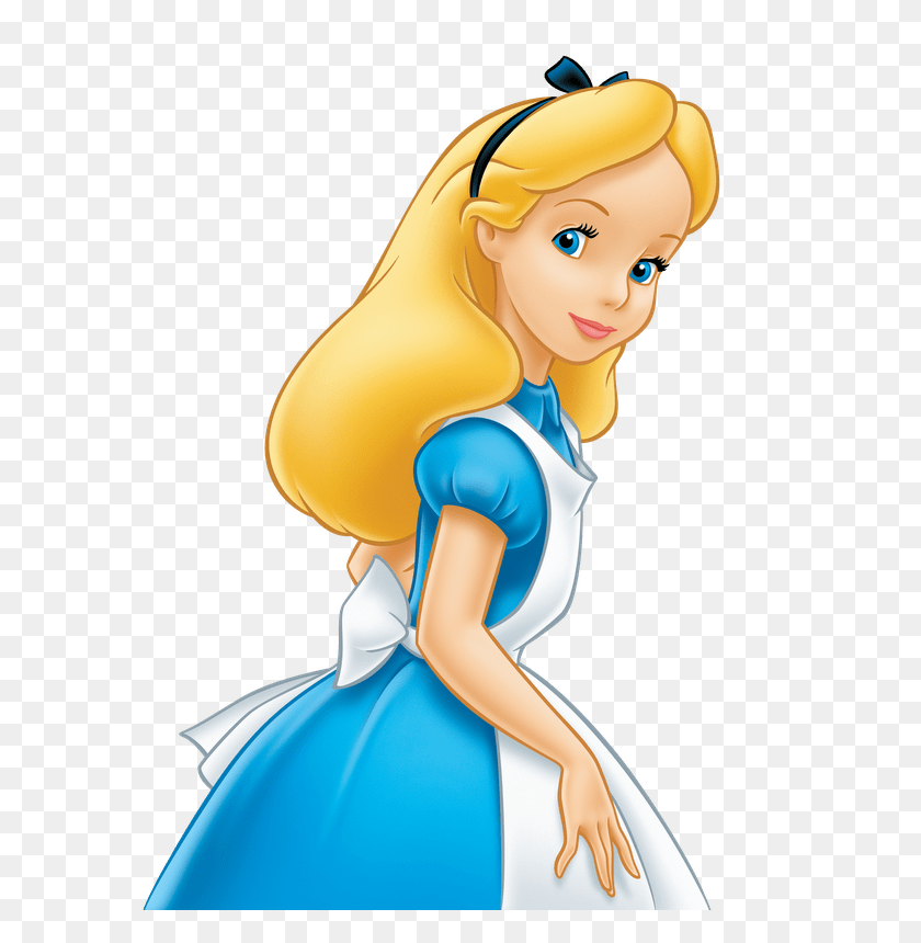 585x800 Alice In Wonderland Disney Transparent Png - Alice In Wonderland PNG