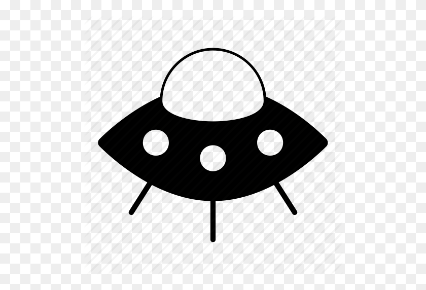 512x512 Alien, Aliens, Flying, Flying Saucer, Space, Spaceship, Ufo Icon - Ufo PNG