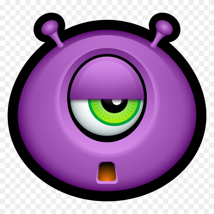 1024x1024 Alien, Avatar, Buddy, Creature, Cyclops, Emoticon, Mike, Monster - Mike Wazowski PNG
