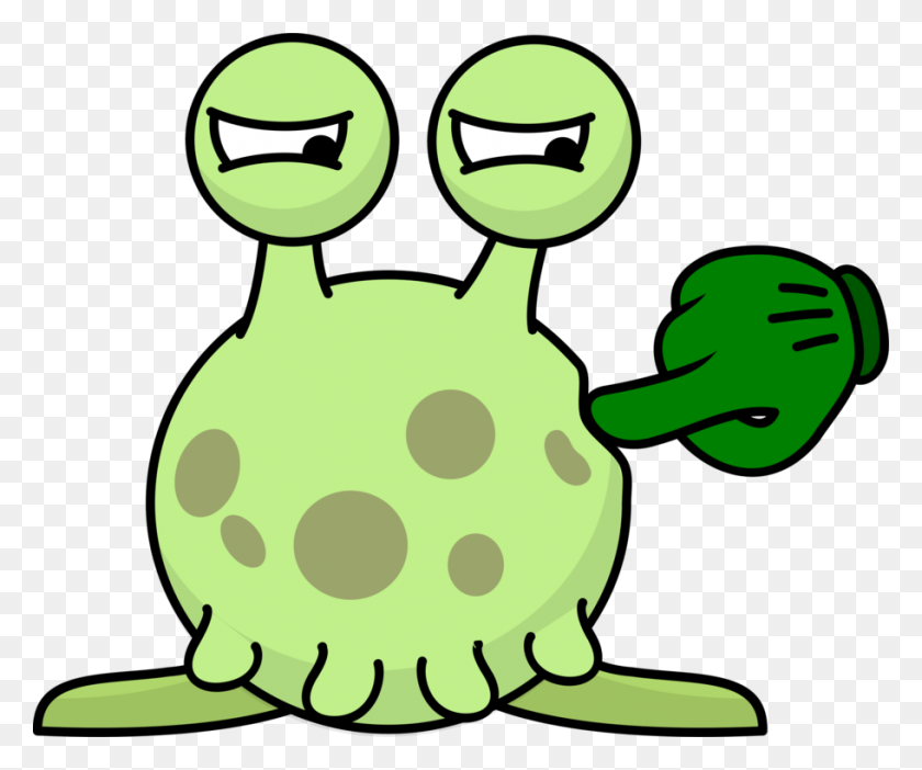 911x750 Alien Cartoon Computer Icons Drawing Download - Tentacles Clipart