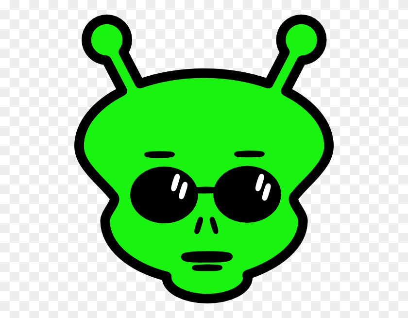 534x595 Alien Clip Art - Aliens PNG