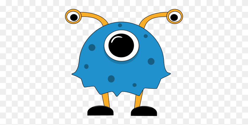 400x362 Alien Clipart Silly Monster - Toy Story Alien Clipart