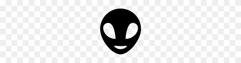 160x160 Alien Emoji On Microsoft Windows - Alien Emoji PNG