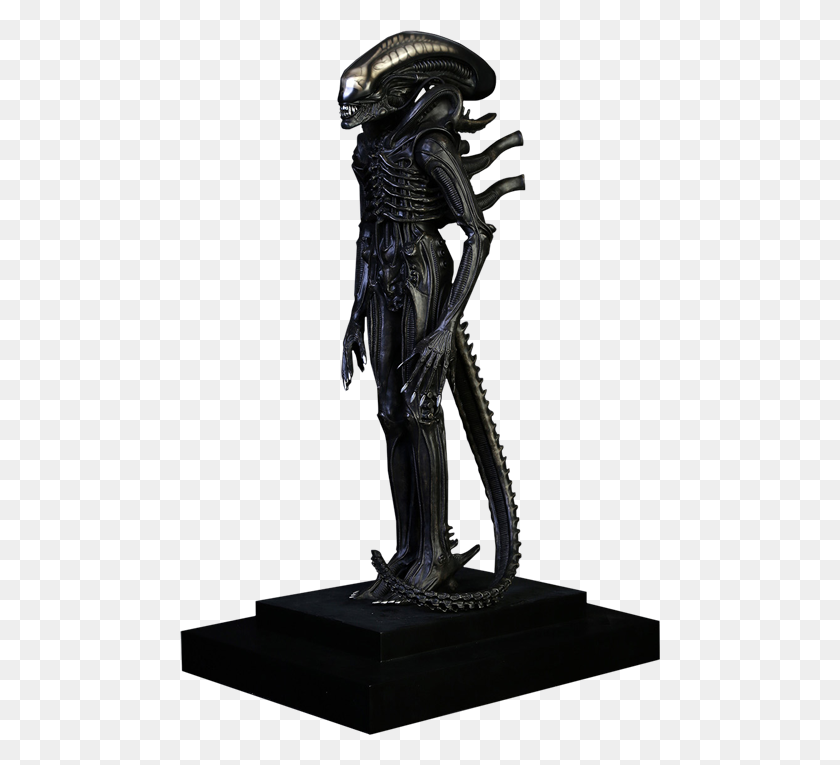 480x705 Alien Gigers Alien Maquette - Xenomorph Png