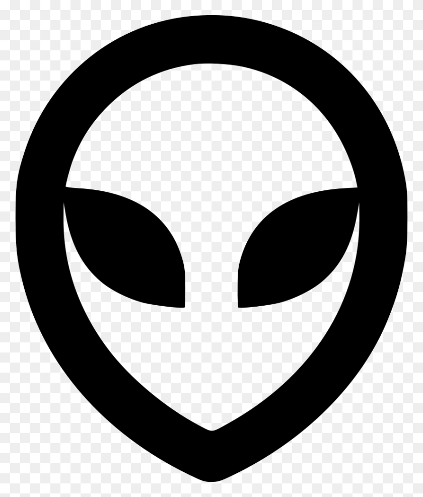 824x980 Alien Head Png Icon Free Download - Alien Head PNG