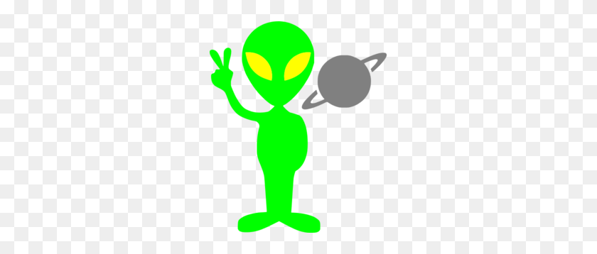 249x298 Alien Making Peace Sign Clipart - Making Clipart
