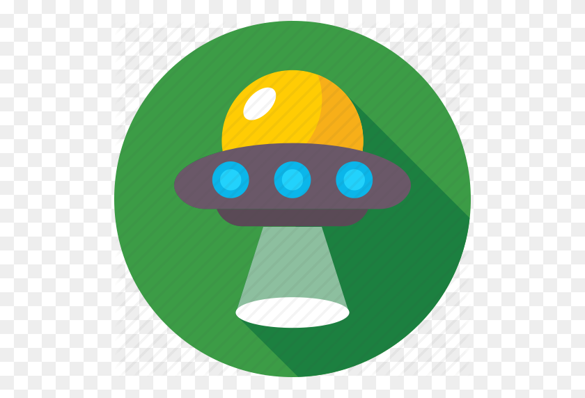 512x512 Alien Ship, Flying Saucer, Spacecraft, Spaceship, Ufo Icon - Flying Saucer PNG