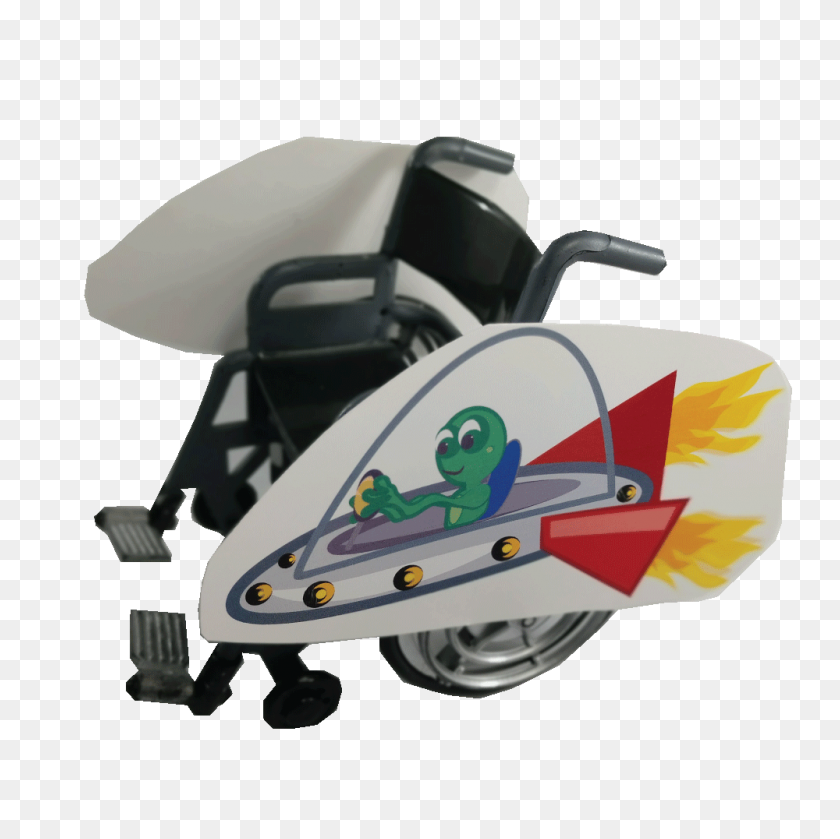 1000x1000 Alien Spaceship Wheelchair Costume Child's Rolling Buddies - Alien Spaceship PNG