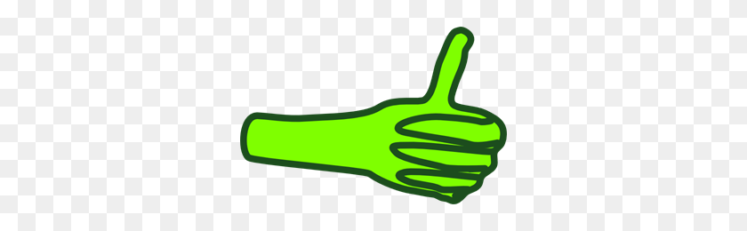 300x200 Alien Thumbs Up Png Clip Arts For Web - Thumbs Up PNG