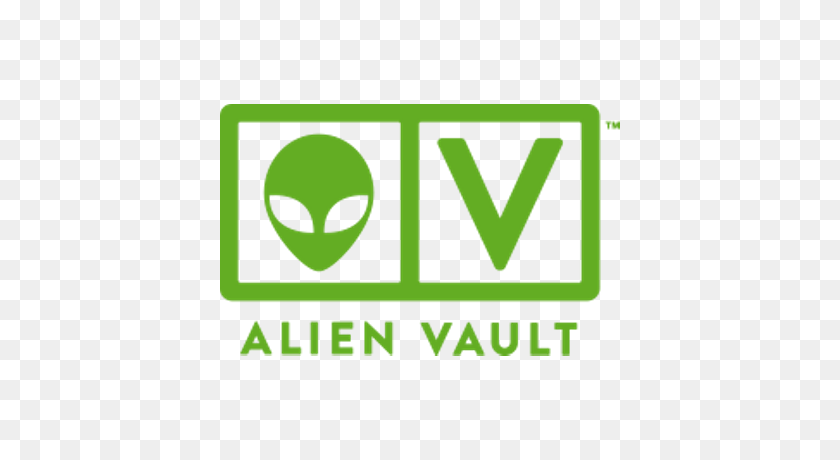 400x400 Alien Vault Logo Transparent Png - Alien Logo PNG