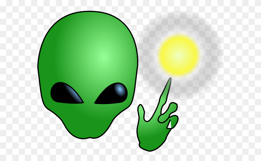 600x460 Alien Wizard Clip Art Is Free - Green Thumb Clipart