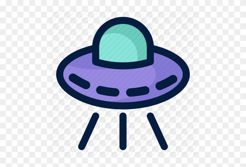 512x512 Aliens, Astronaut, Astronomy, Science, Space, Spaceship Icon - Alien Spaceship Clipart