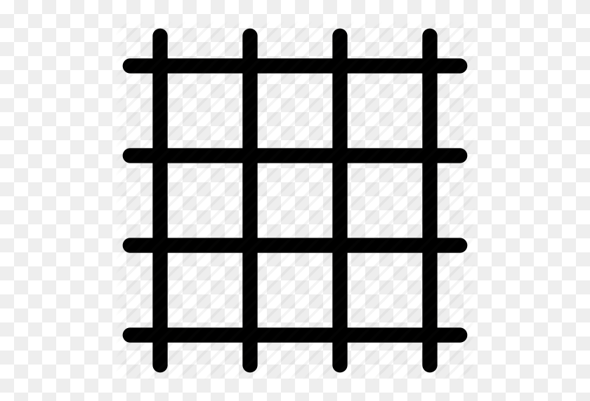 512x512 Alignment Tool, Design, Grid, Grid Lines, Grid Tool, Line Icon - Grid Lines PNG