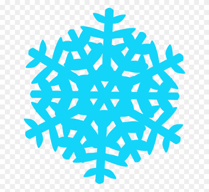 650x712 All About Snowflakes Free Coloring Pages + Templates, Word Search - Word Search Clipart