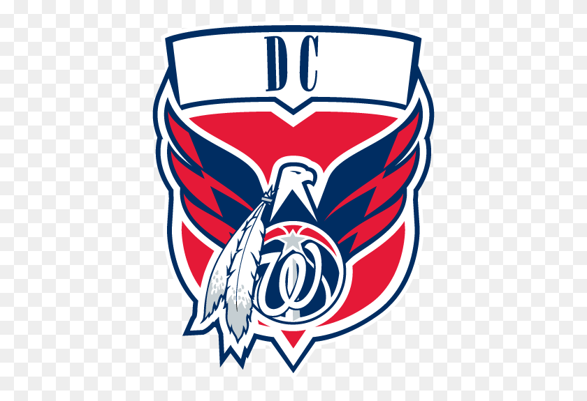 404x515 Todos Los Logos De Dc Team Logos De Unreal Sports, Deportes - Washington Capitals Logo Png
