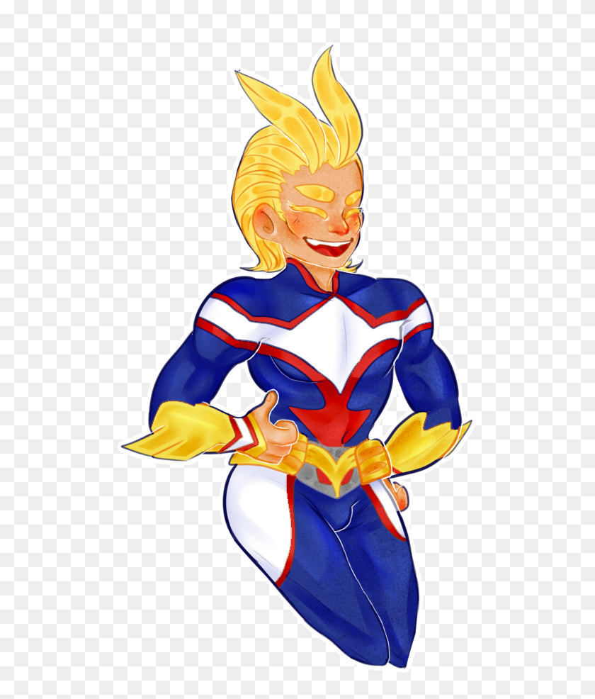 526x926 All Might - All Might Png