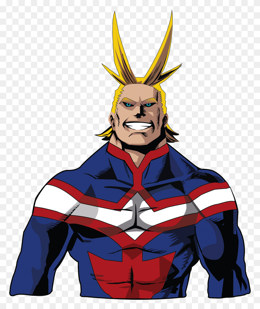 1200x1445 All Might On Behance - Todo Might Png