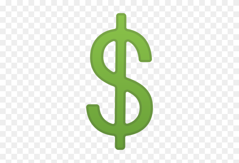 512x512 All The Words What Does - Dollar Sign PNG