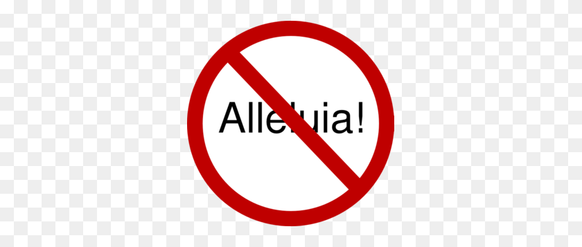 299x297 Alleluia! Prohibited During Lent Clip Art - Bite Mark Clipart